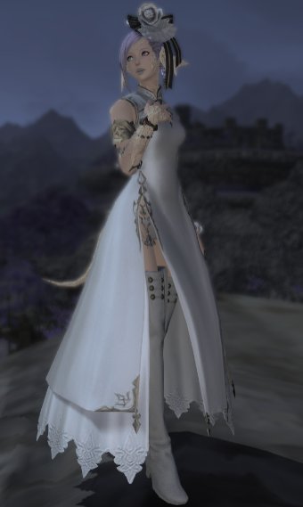 Classy Modern White Mage