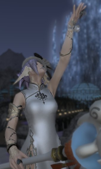 Classy Modern White Mage glamour outfit - cover-0-1672513395.png